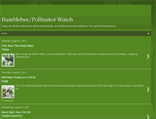Tablet Screenshot of bumblebeewatch.blogspot.com