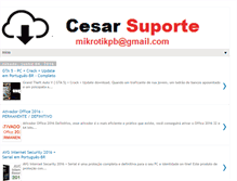 Tablet Screenshot of cesarsuporte.blogspot.com