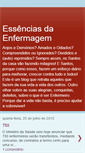 Mobile Screenshot of essenciasdaenfermagem.blogspot.com