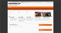 Desktop Screenshot of cacuocso.blogspot.com