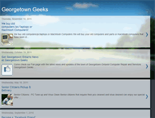 Tablet Screenshot of georgetowngeeks.blogspot.com