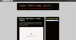 Desktop Screenshot of fehercapa.blogspot.com