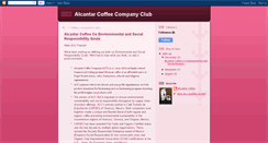 Desktop Screenshot of alcantarcoffee.blogspot.com