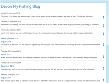 Tablet Screenshot of devonflyfishingblog.blogspot.com