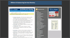 Desktop Screenshot of offshore-outsourcing-service.blogspot.com