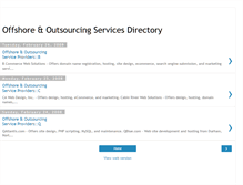 Tablet Screenshot of offshore-outsourcing-service.blogspot.com