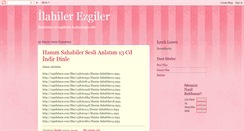 Desktop Screenshot of ilahiler-ezgiler.blogspot.com