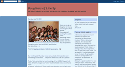 Desktop Screenshot of daughtersoflibertyoregon.blogspot.com