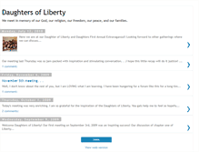 Tablet Screenshot of daughtersoflibertyoregon.blogspot.com