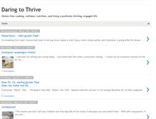 Tablet Screenshot of daringtothrive.blogspot.com