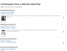 Tablet Screenshot of mormonmaxipad.blogspot.com