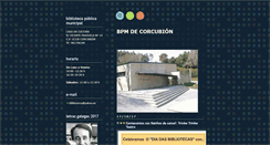 Desktop Screenshot of bibliocorcu.blogspot.com