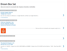 Tablet Screenshot of dreamboxsat.blogspot.com