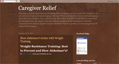 Desktop Screenshot of caregiverhelp.blogspot.com