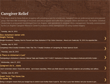 Tablet Screenshot of caregiverhelp.blogspot.com
