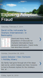 Mobile Screenshot of exposingadoptionfraud.blogspot.com