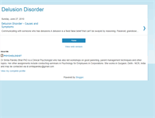 Tablet Screenshot of delusion-disorder.blogspot.com