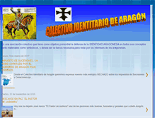 Tablet Screenshot of colectivoidentitariodearagon.blogspot.com