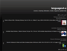 Tablet Screenshot of languages4-u.blogspot.com