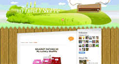 Desktop Screenshot of myluvelyshoppe.blogspot.com