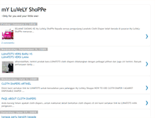 Tablet Screenshot of myluvelyshoppe.blogspot.com