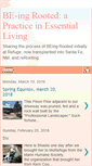 Mobile Screenshot of beingrooted.blogspot.com