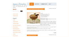 Desktop Screenshot of hacerjugos.blogspot.com