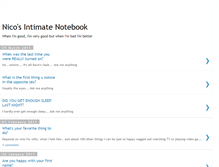 Tablet Screenshot of nicosintimatenotebook.blogspot.com