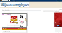 Desktop Screenshot of bijoux-magique.blogspot.com
