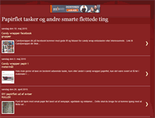Tablet Screenshot of papirflet.blogspot.com