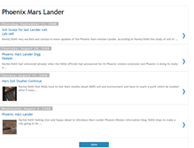 Tablet Screenshot of nasa-phoenix.blogspot.com