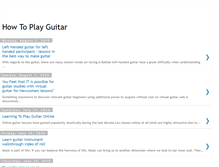 Tablet Screenshot of how--to-play-guitar.blogspot.com