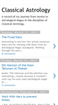 Mobile Screenshot of classical-astrology.blogspot.com