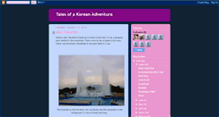 Desktop Screenshot of ginainkorea.blogspot.com