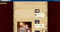 Desktop Screenshot of davidandamberanderson.blogspot.com