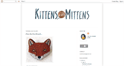 Desktop Screenshot of kittens-with-mittens.blogspot.com