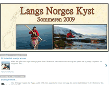 Tablet Screenshot of langsnorgeskyst.blogspot.com