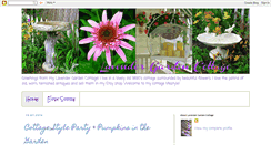 Desktop Screenshot of lavendergardencottage.blogspot.com