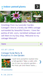 Mobile Screenshot of lavendergardencottage.blogspot.com