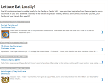 Tablet Screenshot of lettuceeatlocally.blogspot.com