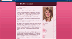 Desktop Screenshot of charlotteiaustralia.blogspot.com