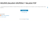 Tablet Screenshot of pistas-baladas-gruperas.blogspot.com