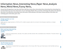 Tablet Screenshot of informative-news.blogspot.com
