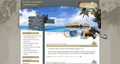 Desktop Screenshot of exotic-vacation-template-hive.blogspot.com