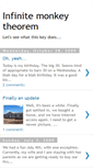 Mobile Screenshot of infinite-monkey-theorem.blogspot.com