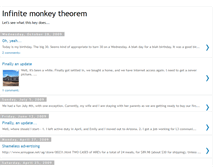 Tablet Screenshot of infinite-monkey-theorem.blogspot.com