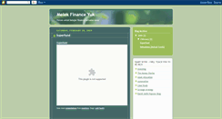 Desktop Screenshot of melekfinanceyuk.blogspot.com