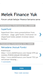 Mobile Screenshot of melekfinanceyuk.blogspot.com