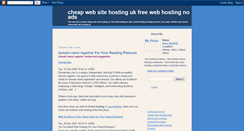 Desktop Screenshot of cheap-web-site-hosting-uk-30.blogspot.com