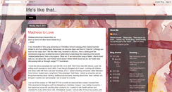 Desktop Screenshot of lifeslikethat-thinker.blogspot.com